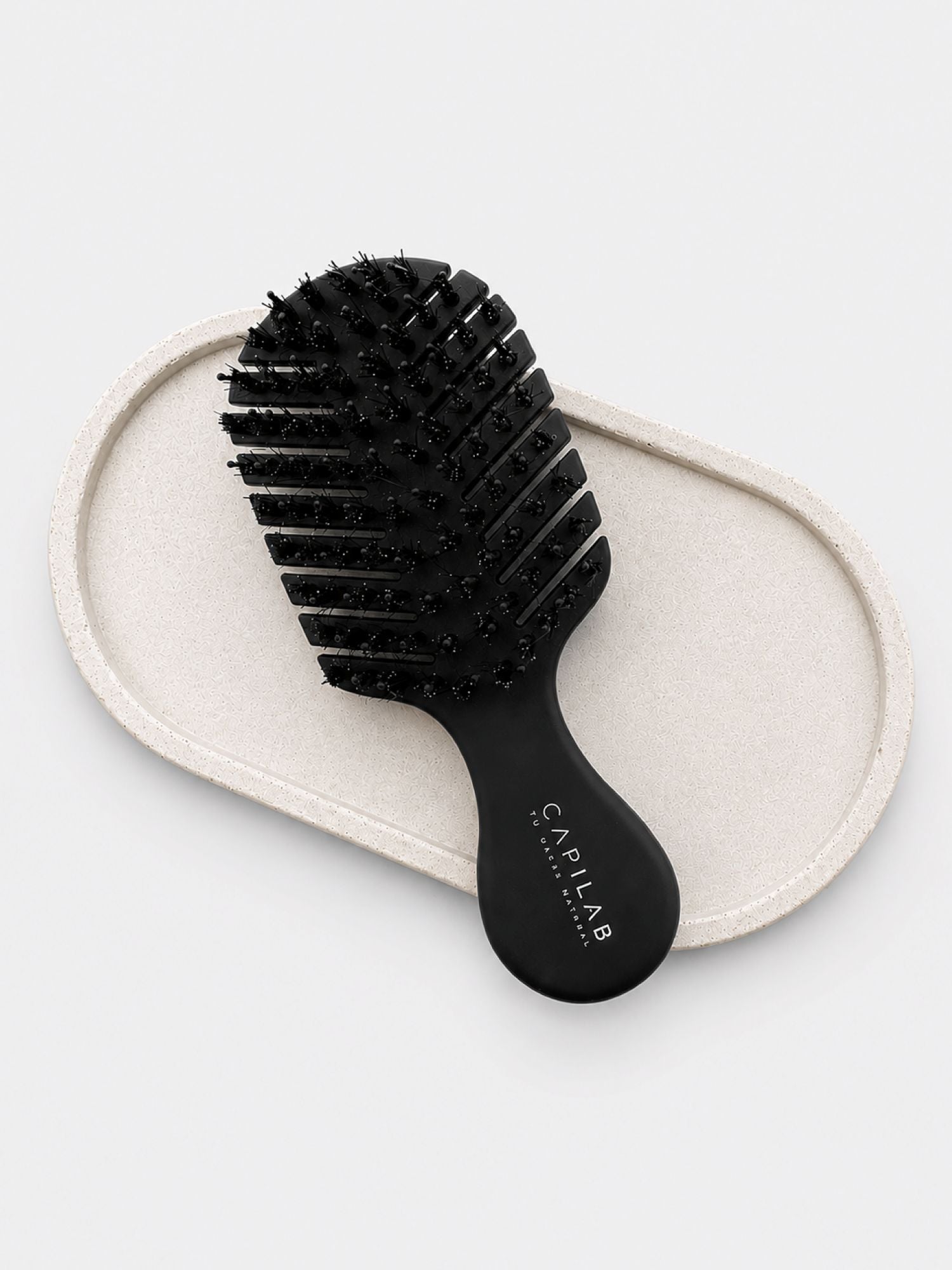 Cepillo Anti-Frizz Mini Negro