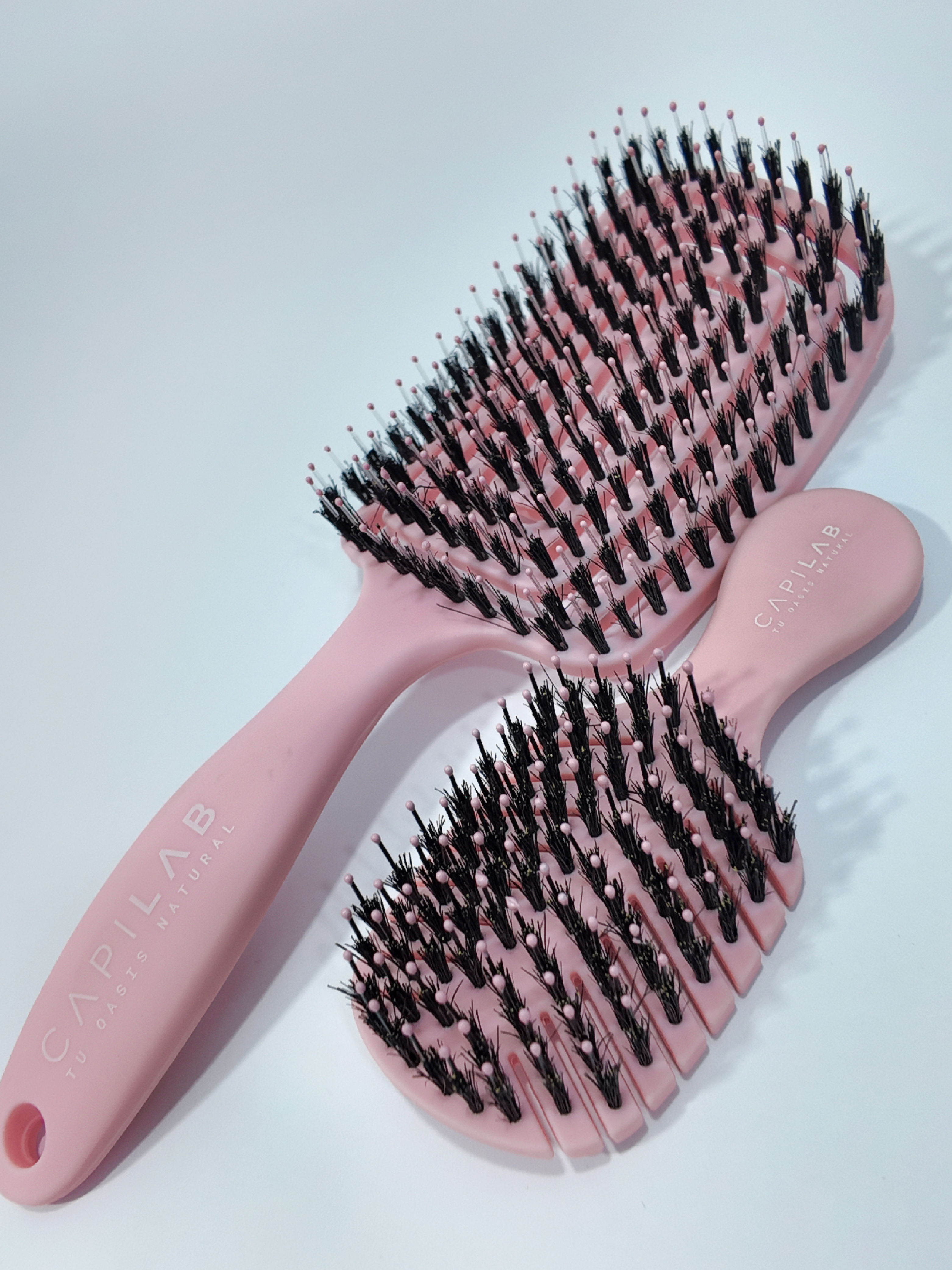 Cepillo Anti-Frizz Rosado